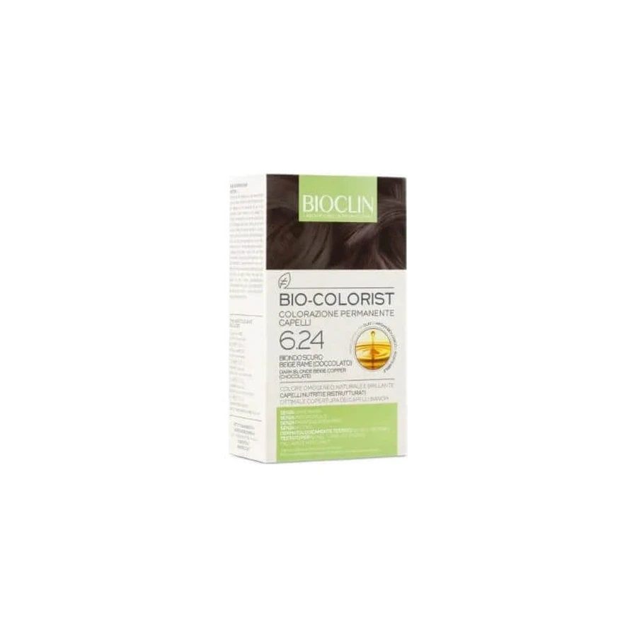 Bioclin Bio Colorist - Permanente haarkleuring nr. 6.24 Donkerblond met koperbeige tinten