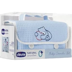 Chicco Natural Sensation Baby Cosmetic Set - Baby Cosmetics Kit - Light Blue