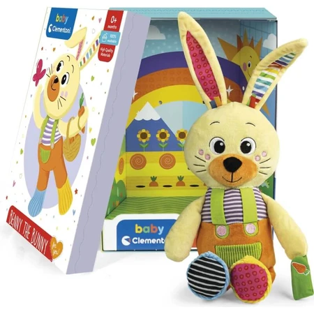 Clementoni Benny el conejito - Peluche para niños a partir de 0 meses