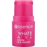 Essence What a Tint! - Kleurgevende lip- en wangtint - Gezicht- en liptint nr. 10 Raspberry Vibes