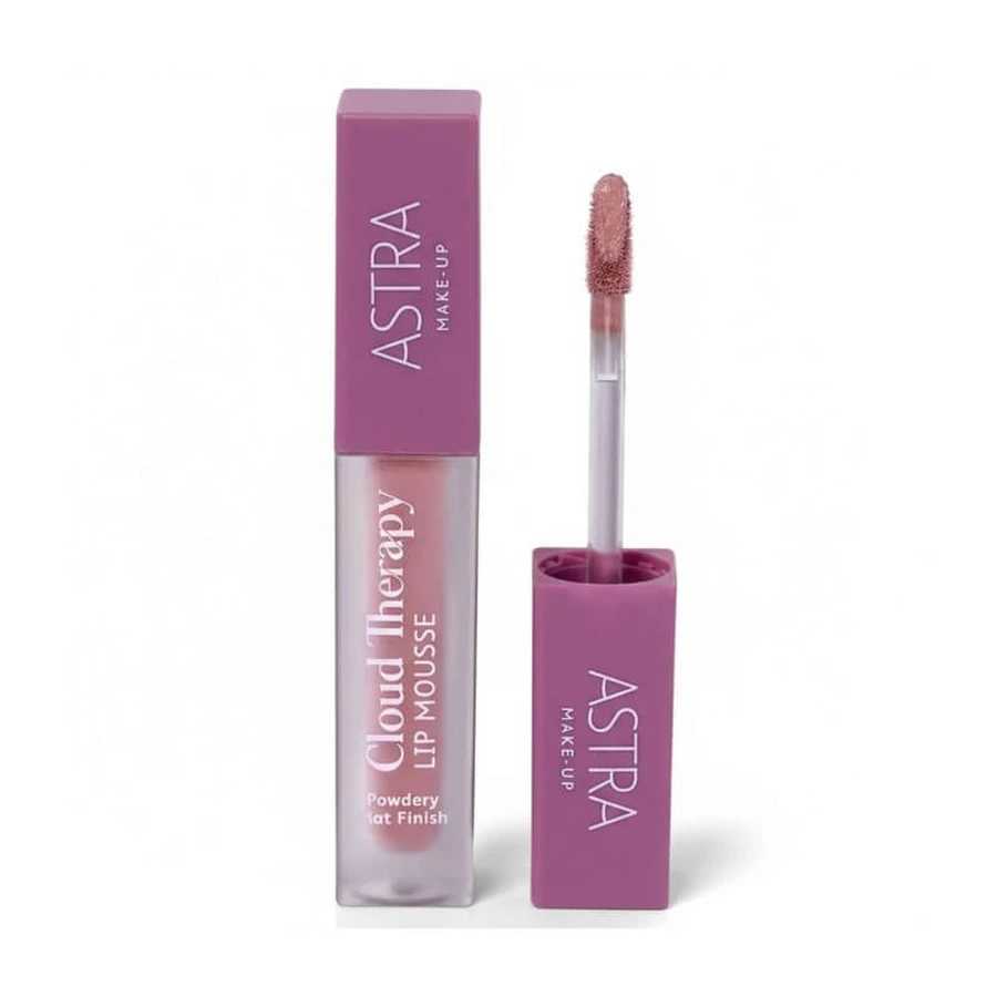 Astra Cloud Therapy Lip Mousse – ruj lichid mat nr. 01 Cotton Candy
