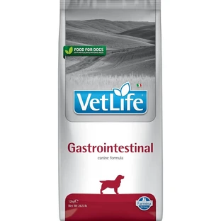 Farmina Vet Life Gastrointestinal - Alimento dietético completo para perros con trastornos intestinales o digestivos, 12 kg