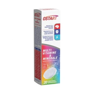 Ostart multivitaminas y minerales, 20 comprimidos, Fiterman