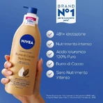Baume à lèvres nourrissant Nivea - Crème pour le corps pour peaux sèches, 400 ml