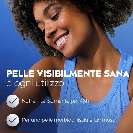 Baume à lèvres nourrissant Nivea - Crème pour le corps pour peaux sèches, 400 ml