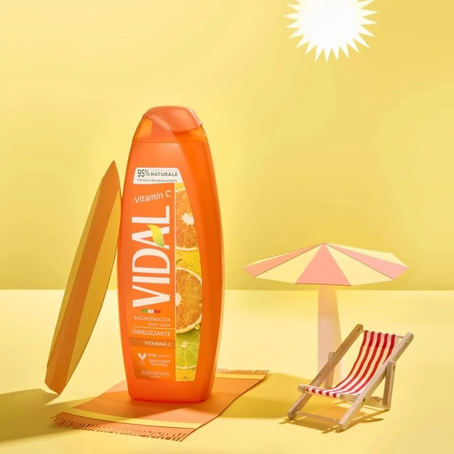 Vidal Vitamin C – Belebendes Duschgel 250 ml