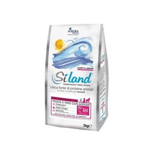 Aurora Biofarma Siland One Protein Puppy M/L Fish and Citrus - Dry Dog Food, 3 kg
