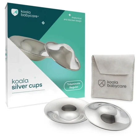 Koala Babycare Koala Silver Cups – antibakterielle und wundheilende Saugerschützer mit Silber