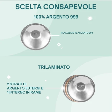 Koala Babycare Koala Silver Cups – antibakterielle und wundheilende Saugerschützer mit Silber