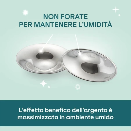 Koala Babycare Koala Silver Cups – antibakterielle und wundheilende Saugerschützer mit Silber