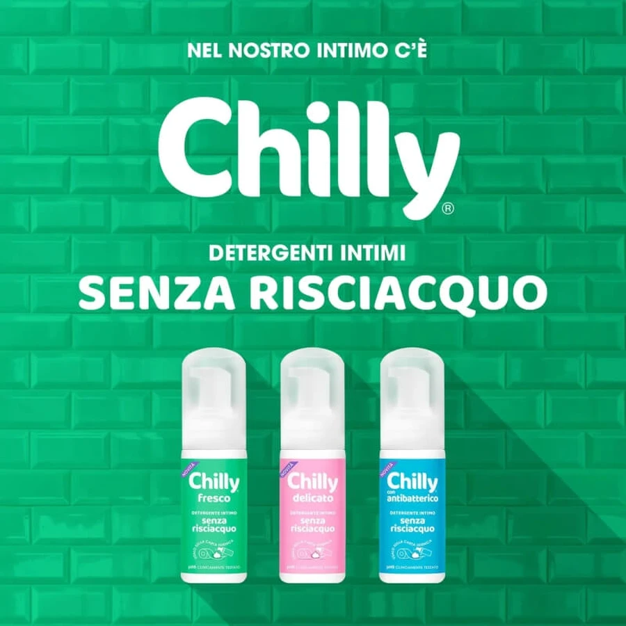 Chilly Fresco - Gel íntimo sin aclarado, 100 ml