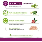 Natural Trainer Daily Nutrition Sterilized Turkey - Complete Food for Adult Sterilized Cats, 3 kg
