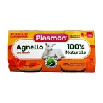 Plasmon Gehomogeniseerd lamsvlees 4x80 g