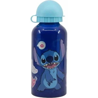 4m Lilo &amp; Stitch - Botella de agua de aluminio de 500 ml