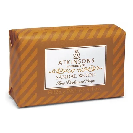 Jabones perfumados de alta calidad Atkinsons, sándalo - Pastilla de jabón de 125 g