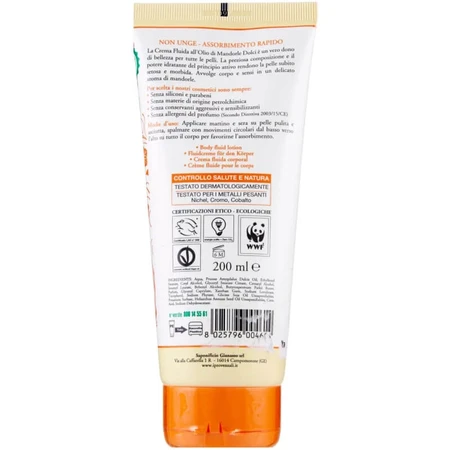 I Provenzali Zoete Amandelen - Kruidenlichaamscrème 200 ml