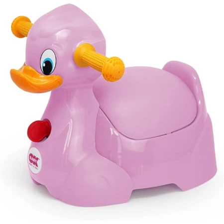 Okbaby Quack - Eendvormig potje voor kinderen - Roze