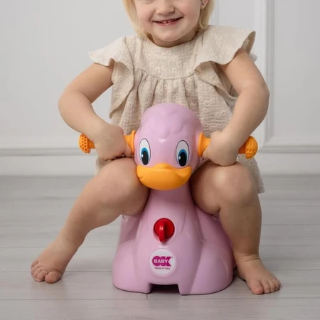 Okbaby Quack - Eendvormig potje voor kinderen - Roze