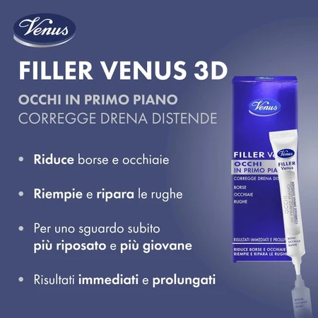 Venus Filler Venus 3D - Anti-aging serum voor de oogcontouren 15 ml
