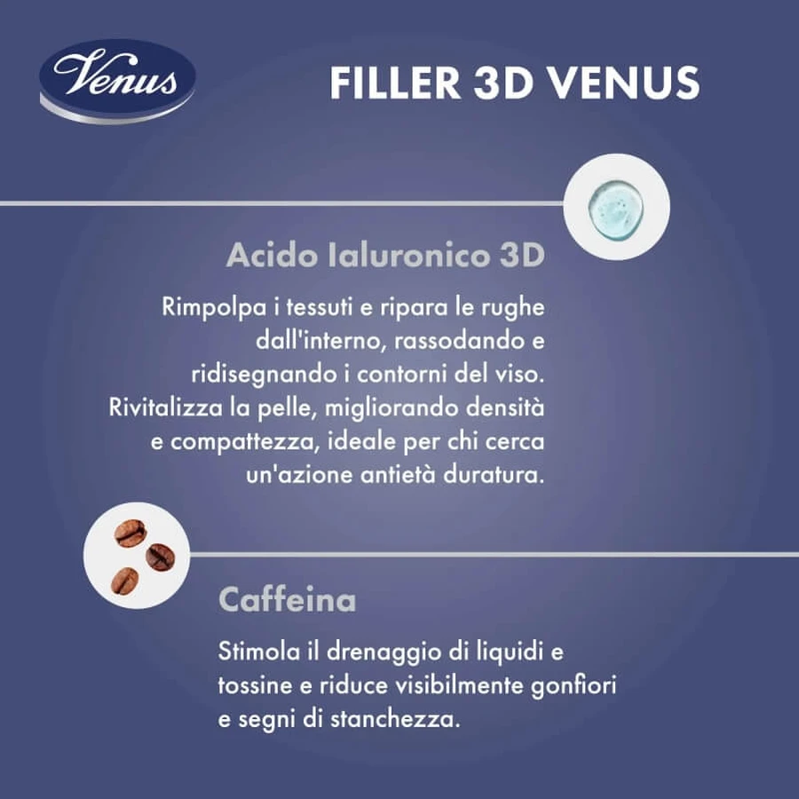 Venus Filler Venus 3D - Anti-aging serum voor de oogcontouren 15 ml