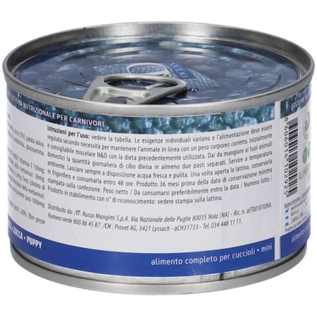 Farmina N&amp;d Ocean Puppy Kabeljau und Kürbis – Alleinfuttermittel für Welpen und säugende Hündinnen, 140 g