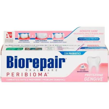 Biorepair Peribioma – Zahnpasta zum Schutz des Zahnfleisches, 60 ml