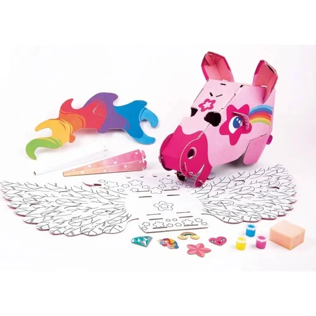 Clementoni Play Creative Einhorn-Maske – Kreatives Spielset