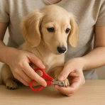 Ferplast Gro 5984 – Krallenschere für Katzen und kleine Hunde, mit rutschfestem Gummigriff