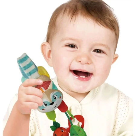 Clementoni Easy-peasy Soft Waschbär – Babyspielzeug
