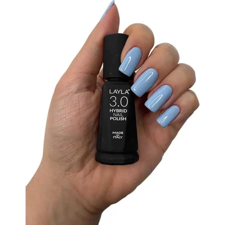 Esmalte de uñas híbrido Layla 3.0 - Esmalte de uñas con efecto gel n.º 28 Freeze