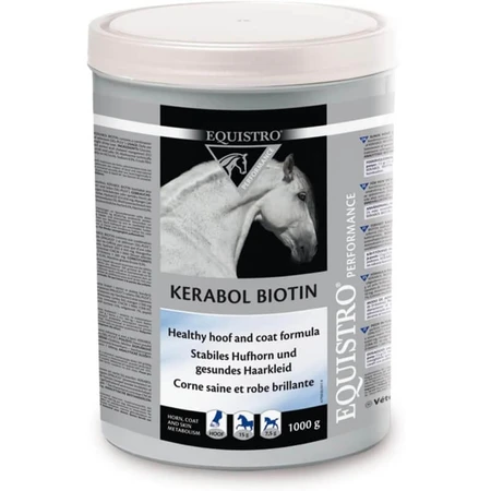 Equality Equistro Kerabol Biotin - Supplementary Feed for Horse Hooves, 1000 g