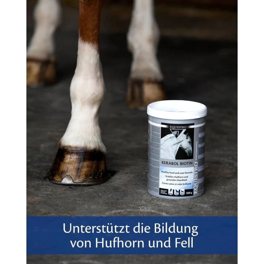 Equality Equistro Kerabol Biotin - Supplementary Feed for Horse Hooves, 1000 g