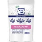 Vet Line 70 % Schweinefleisch-Snack – Kaltgepresster Hundesnack, 80 g