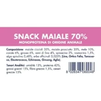 Vet Line 70 % Schweinefleisch-Snack – Kaltgepresster Hundesnack, 80 g