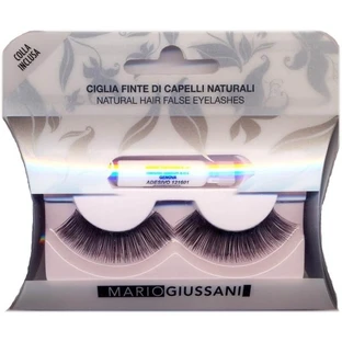 Mario Giussani Natural Hair False Eyelashes No. DD2, Black