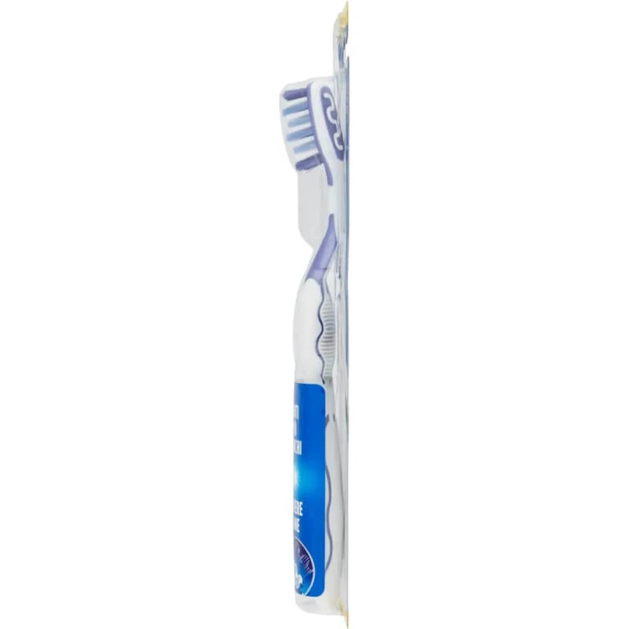 Mentadent Medium handtandenborstel met White System-bleekeffect