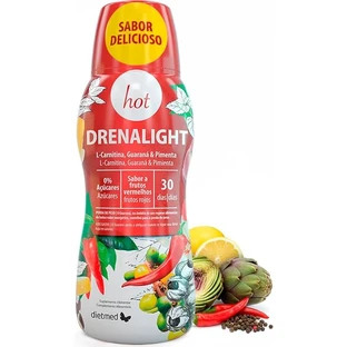 Drenalight Hot 600 ml – een supplement voor afvoer en ontgifting, ter ondersteuning van de stofwisseling en gewichtsbeheersing