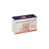 Bd micro-fine micro-fine – seringi pentru insulină de 0,3 ml cu ac de 30g x 8mm, 3 pungi a câte 10 seringi fiecare