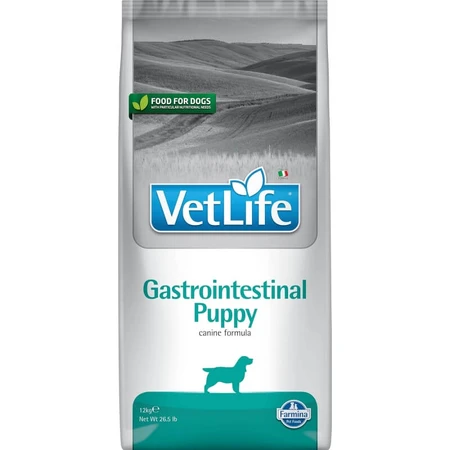 Farmina Vet Life Gastrointestinal Puppy - Alimento dietético para cachorros con problemas gastrointestinales, 12 kg
