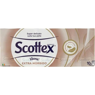 Scottex Extra Soft - 8 paquetes de pañuelos Kleenex