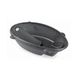 Cam Bollicina Anthracite Smoke U55 - Baby Bath with Two Ergonomic Seats for Ages 0 to 12 Months