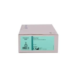Catéter autoadhesivo Conveen Security+, 30 mm - Catéter urinario sin látex, 30 unidades