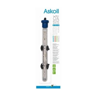 Askoll Stick Light Moonlight Blue - Barre LED bleue de 26 cm pour aquariums, avec effet nocturne