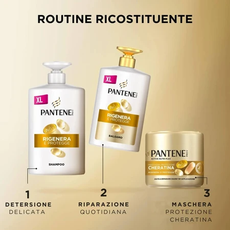 Pantene Active Nutri-Plex Pro-V - Regenerating and Protecting Shampoo, 250 ml