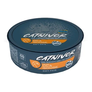Drn Catnivor Goose – Alleinfuttermittel für ausgewachsene Katzen, 80 g