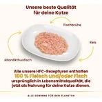 Almo Nature HFC Natural Atlantic Tuna - Complementary Wet Food for Adult Cats 1+ Years, 280 g