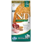 Farmina N&amp;d Ancestral Grain Huhn und Granatapfel – Alleinfuttermittel für ausgewachsene Hunde mittlerer und großer Rassen, 15 kg
