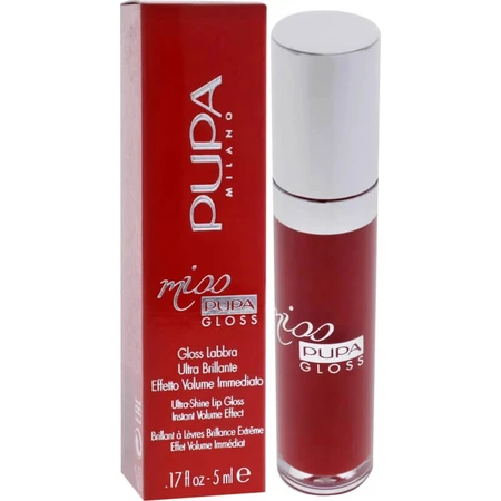 Pupa Miss Pupa Gloss - Brillo de labios reluciente n.º 205 Touch of Red