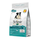 Schesir Medium Puppy with Chicken - Complete food for medium-sized puppies and pregnant and lactating dogs, 3 kg