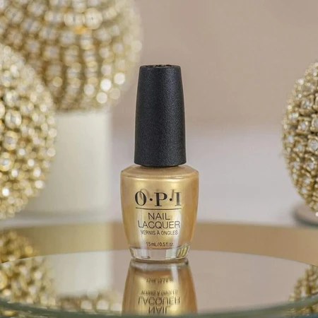 Opi Nail Lacquer - Nail Polish HR M05 "This Gold Sleighs Me"